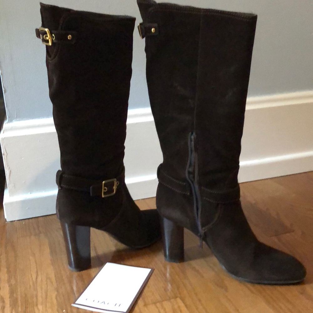 Coach Robynn Suede boots